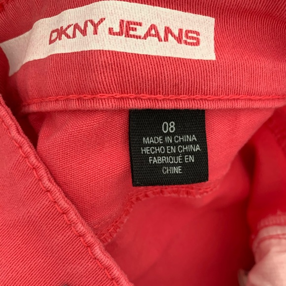 DKNY Soho Skinny Jeans Pink Size 8 - Picture 6 of 7